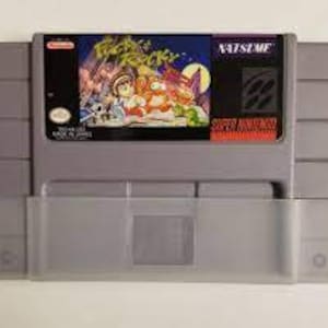 Pocky & Rocky - na konsolę SNES - działający kartridż - region NTSC lub PAL - fantastyczny stan