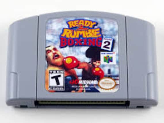 Ready Rumble Boxing for N64 Consoles Working Cartridge