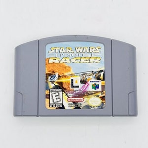 Star Wars Episode 1: Racer - for N64 consoles - working cartridge / game pak - NTSC or PAL region - Great condition