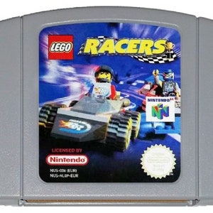 Vintage Lego Racers Nintendo 64 1996 Tested Excellent Very Clean N64 Video Game Etsy UK