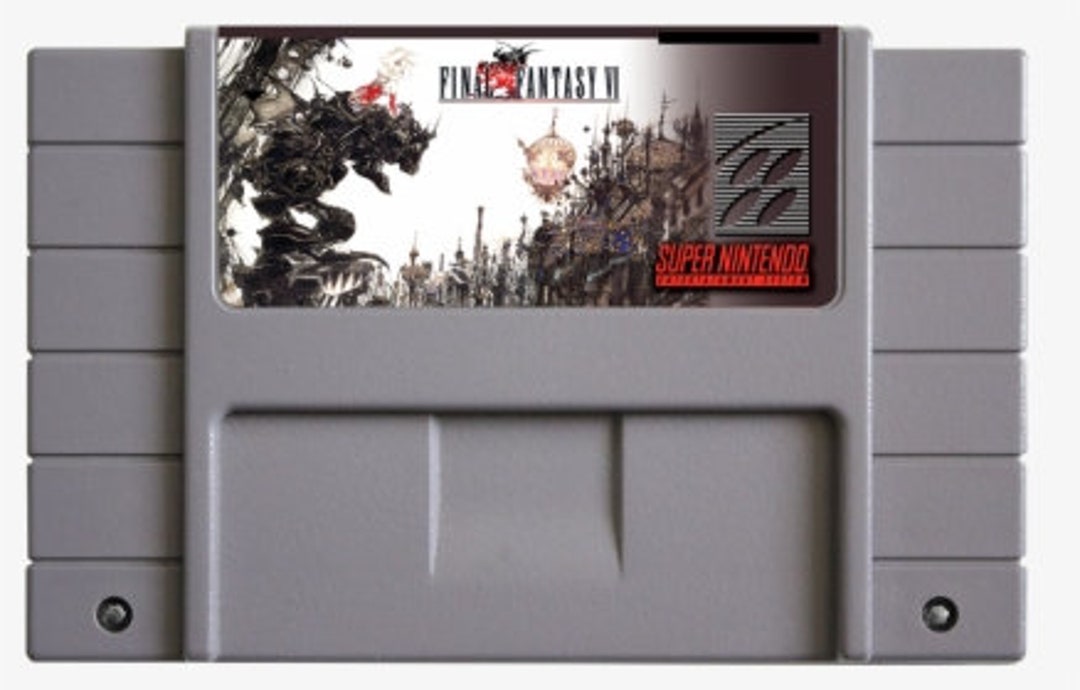 Final Fantasy Vi for SNES Consoles Working Cartridge NTSC or