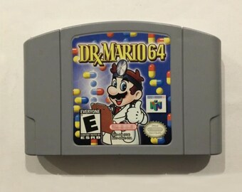 ニンテンドー64 ドクターマリオ64 USAボックス - Etsy 日本