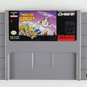 Inspector Gadget - do konsoli SNES - działający kartridż - region NTSC lub PAL - fantastyczny stan