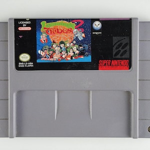 Lemmings 2: Tribes - for SNES Console - working cartridge - NTSC or PAL region - Fantastic condition