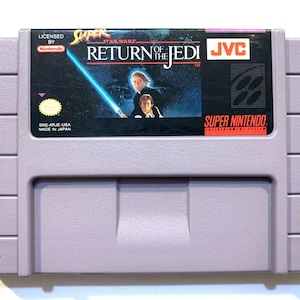 Super Star Wars: Return of Jedi - voor SNES-consoles - werkende cartridge - NTSC- of PAL-regio - fantastische staat // rollenspel
