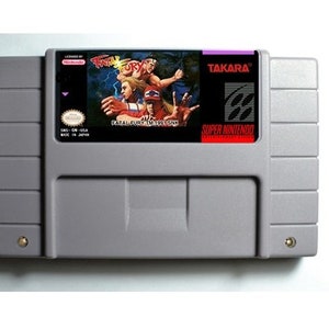 Fatal Fury - for SNES Console - working cartridge - NTSC or PAL region - Fantastic condition