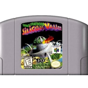 スペース ステーション シリコン バレー - 1996 年ゲーム - N64 コンソール用 - 動作カートリッジ / ゲーム パック - NTSC または PAL リージョン - 良好な状態