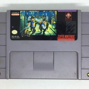 Blues Brothers - na konsolę SNES - działający kartridż - region NTSC lub PAL - fantastyczny stan