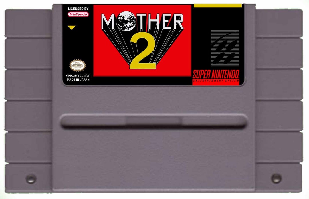 Earthbound: Mother 2 Omega - for SNES Console - Working