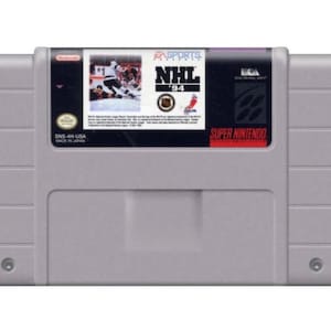 NHL '94 - na konsole SNES - działający kartridż - region Ntsc lub PAL - fantastyczny stan // gra fabularna