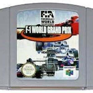 F1 World Grand Prix - for N64 consoles - working cartridge / game pak - NTSC or PAL region - Great condition