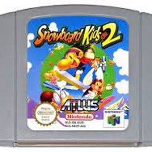 Snowboard Kids 2 - for N64 consoles - working cartridge / game pak - NTSC or PAL region - Great condition