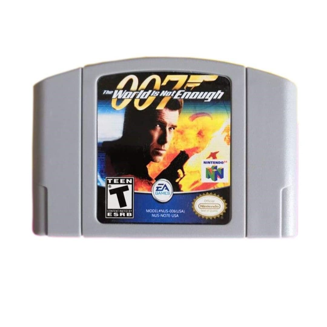 007: the World is Not Enough 1996 Game for N64 Consoles
