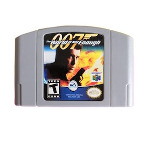 007: The World Is Not Enough - gra z 1996 r. - na konsole N64 - działający kartridż / pakiet gry - region NTSC lub PAL - świetny stan