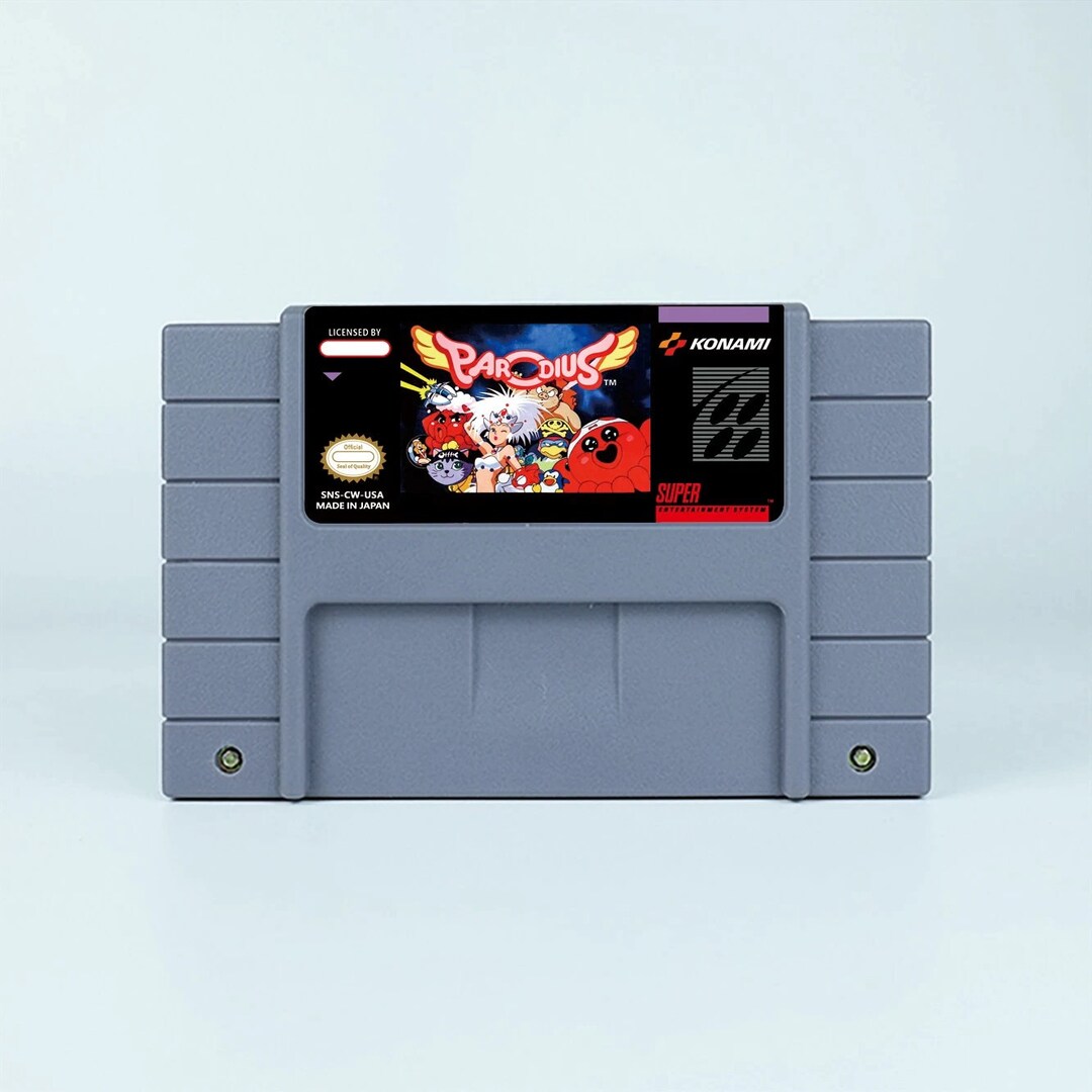 Parodius for SNES Console Working Cartridge NTSC or PAL