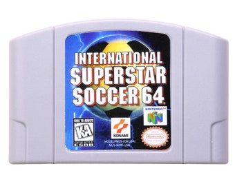 International Superstar Soccer 64 for N64 Consoles Working