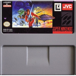 Super Star Wars: Imperium kontratakuje - na konsole SNES - działający kartridż - region NTSC lub PAL - fantastyczny stan/gra fabularna
