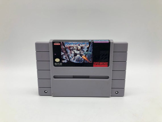 Robocop for SNES Console working cartridge NTSC or PAL region  Fantastic condition