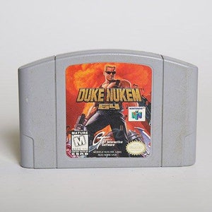 Duke Nukem - na konsole N64 - działający kartridż / pakiet gier - region NTSC lub PAL - doskonały stan