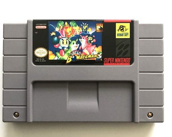 Buy Super Bomberman for SNES Console Working Cartridge