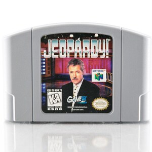 Jeopardy - na konsole N64 - działający kartridż / pakiet gry - region NTSC lub PAL - doskonały stan