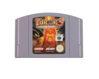 Turok: Dinosaur Hunter中古美品・N64北米版 Turok Dinosaur Hunter (Nintendo 64 N64, 1997) Brand New