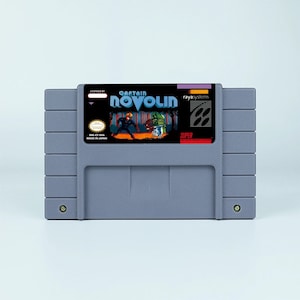 Captain Novolin - do konsoli SNES - działający kartridż - region NTSC lub PAL - fantastyczny stan