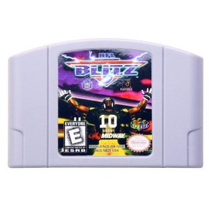 Gra NFL Blitz 2000-1996 na konsole N64 - działający kartridż / pakiet gry - region NTSC - świetny stan