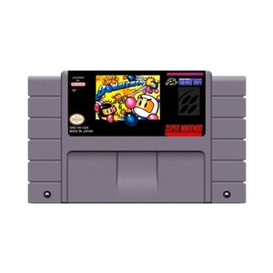 Super Bomberman - na konsole SNES - działający kartridż - region NTSC lub PAL - fantastyczny stan // gra fabularna