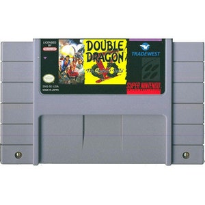 Double Dragon V: The Shadow Falls - for SNES Console - working cartridge - NTSC or PAL region - Fantastic condition