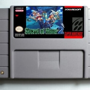 Secret of Mana 2 - na konsolę SNES - działający kartridż - region NTSC lub PAL - fantastyczny stan
