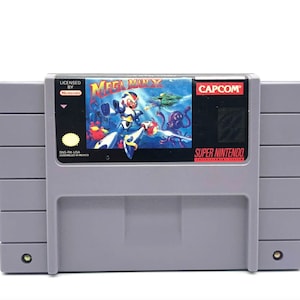 Mega Man X - na konsole SNES - działający kartridż - region NTSC lub PAL - fantastyczny stan