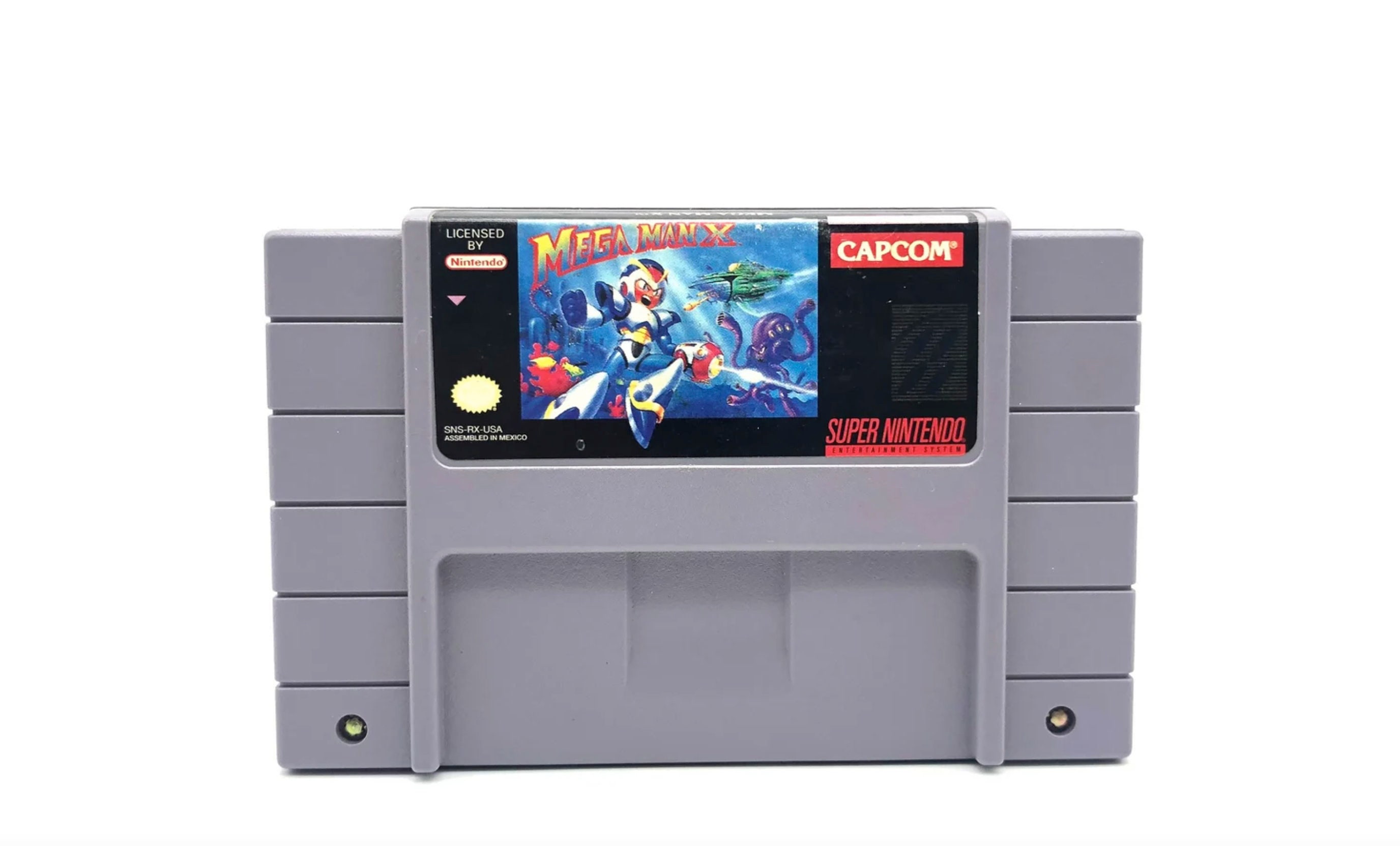 Mega man x snes cartridge deals
