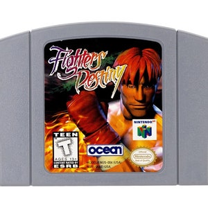 Fighter’s Destiny – na konsole N64 – działający kartridż / pakiet gry – region NTSC lub PAL – doskonały stan