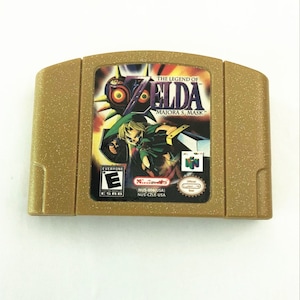 The Legend of Zelda: Majora’s Mask – gra z 1996 r. – na konsole N64 – działający kartridż / pakiet gry – region NTSC lub PAL – doskonały stan