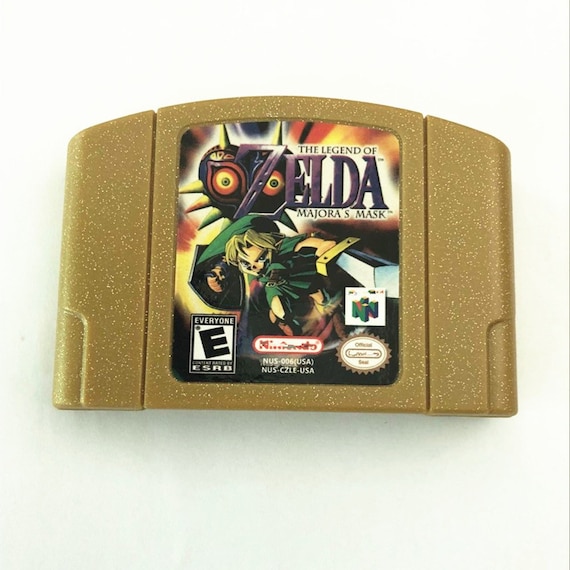 The Legend of Zelda: Majora’s Mask 1996 game for N64 consoles working  cartridge game pak NTSC or PAL region great condition