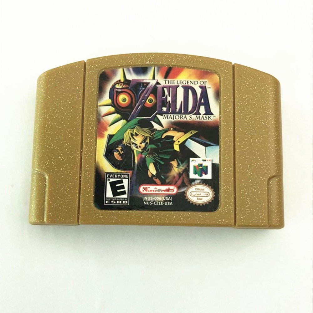 The Legend of Zelda Majoras Mask 1996 Game for N64 Consoles Working
