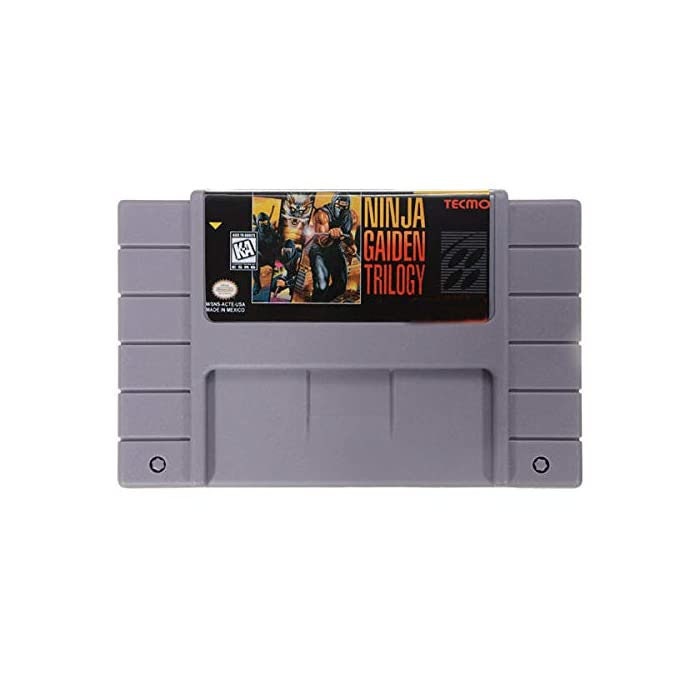 Ninja Gaiden Trilogy - for SNES Console- working cartridge - NTSC or PAL region - Fantastic condition