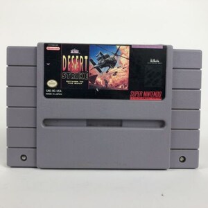Desert Strike - na konsolę SNES - działający kartridż - region NTSC lub PAL - fantastyczny stan