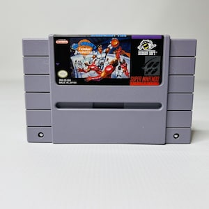 Bill Laimbeer’s Combat Basketball - for SNES Console - working cartridge - NTSC or PAL region - Fantastic condition