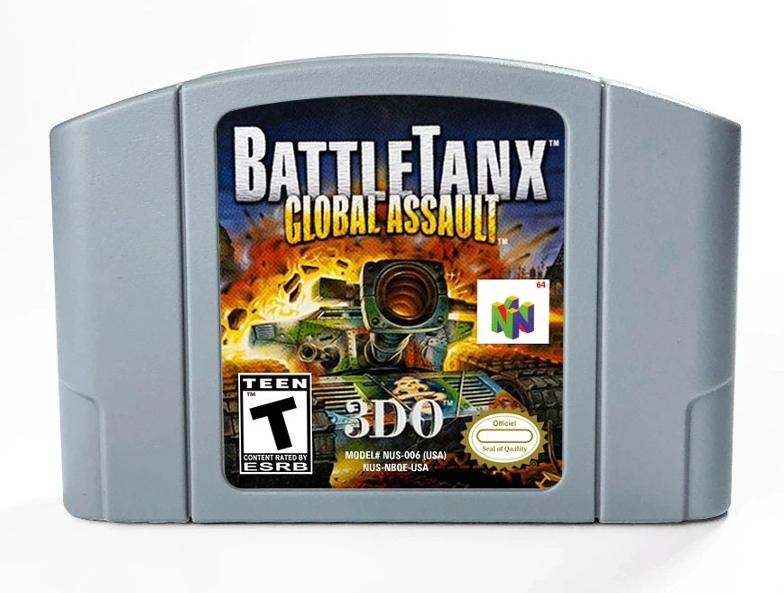 BattleTanx: Global Assault【中古・N64北米版】 BattleTanx: Global Assault【中古・N64北米版】 - メルカリ