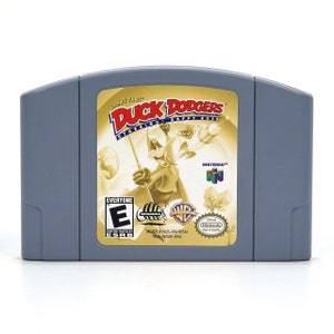 Looney Tunes: Kaczor Dodgers w roli głównej Kaczor Daffy - na konsole N64 - działający kartridż / pakiet gry - region NTSC lub PAL - doskonały stan