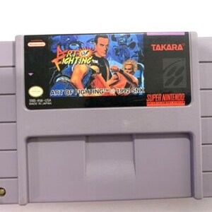 Art of Fighting - na konsolę SNES - działający kartridż - region NTSC lub PAL - fantastyczny stan