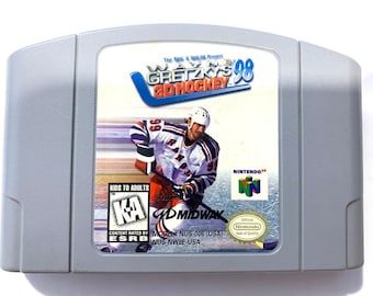Vintage Wayne Gretzky's 3D Hockey Nintendo 64 Tested