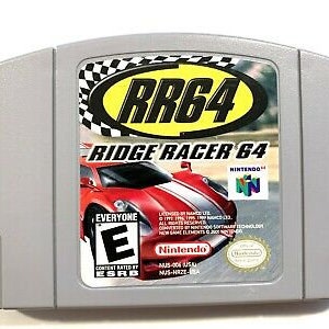 Ridge Racer 64 - gra z 1996 r. - na konsole N64 - działający kartridż / pakiet gry - region NTSC lub PAL - świetny stan