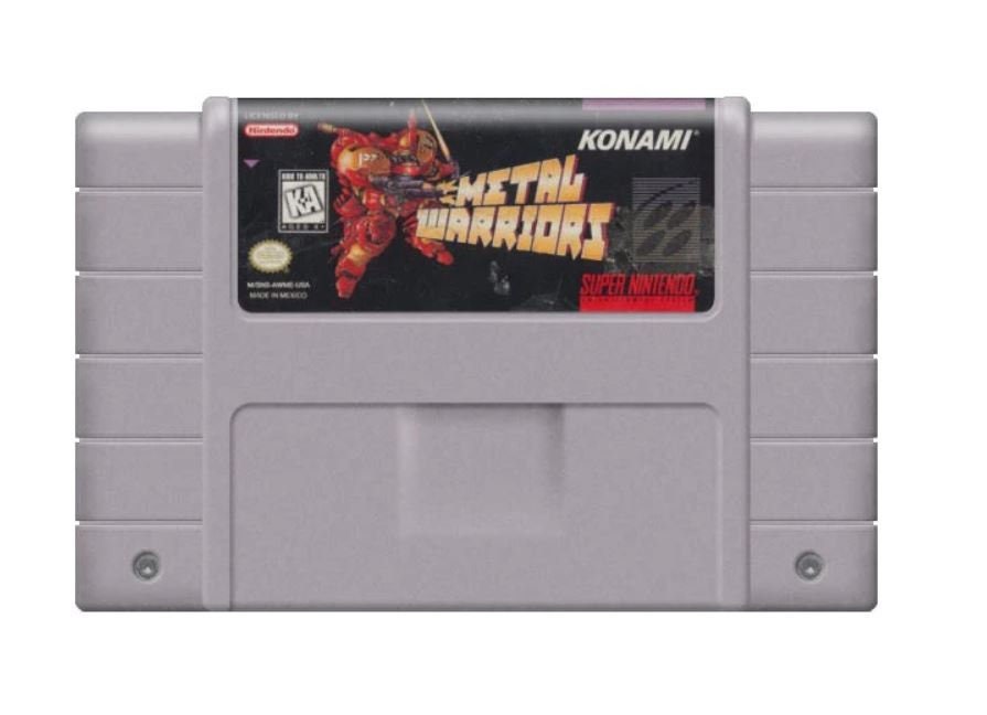 Metal Warriors - for SNES consoles - working cartridge - NTSC or PAL region - Fantastic condition // role-playing game