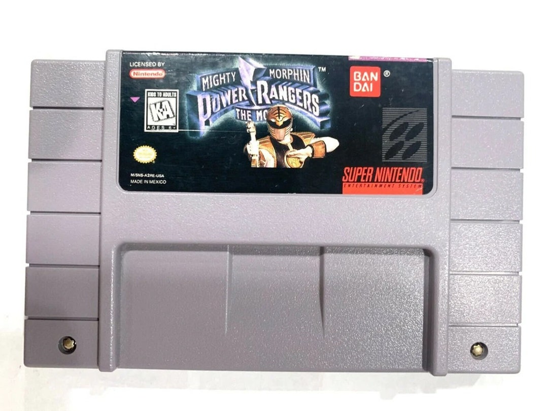 マイティモーフィン パワーレンジャース ザムービー ゲームボーイ 動作品 マイティモーフィン パワーレンジャース ザムービー