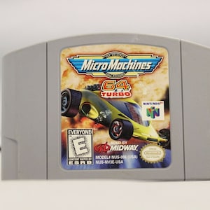 Micro Machines 64 Turbo - do konsol N64 - działający kartridż / pakiet gier - region NTSC lub PAL - doskonały stan