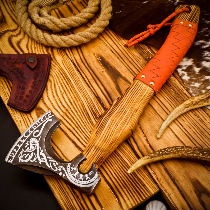 Throwing Axe Battle Axe Bearded Axe Bushcraft Axe Axe Head Ragnar Axe