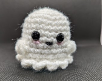 Handmade Crochet Mini Ghost